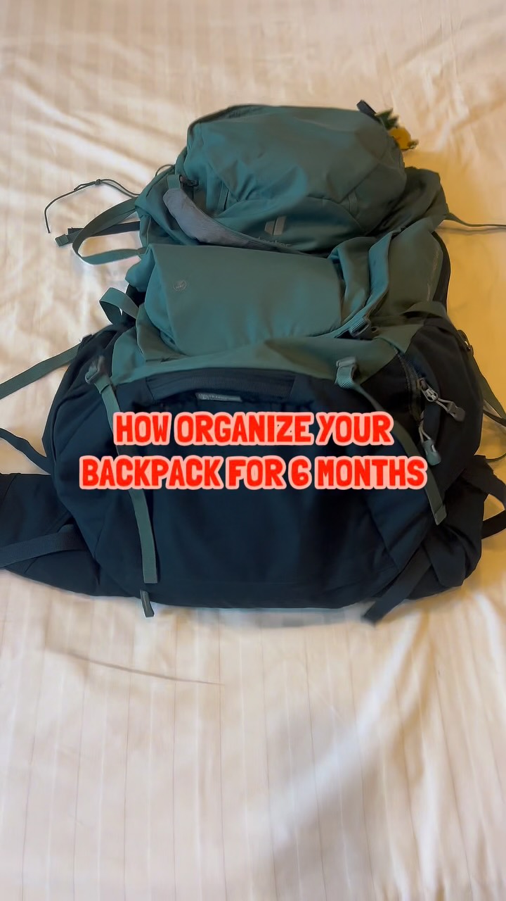 🎒 6 months. 1 backpack. A LOT to pack.
The easiest way to make sure you don’t forget anything?
Your WePlanify packing