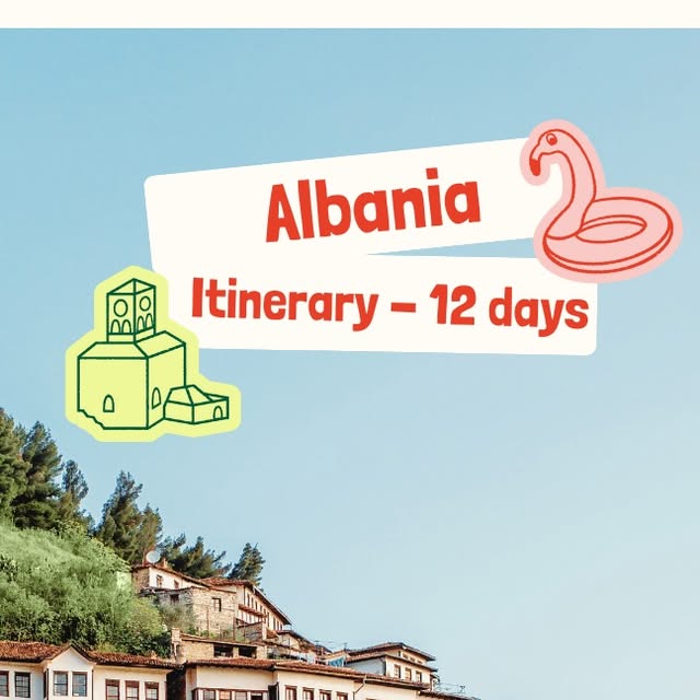 🇦🇱 Ready to discover Albania?

From Tirana to Berat, through the turquoise beaches of Ksamil and the mountains of Shko